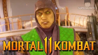 MASKLESS REPTILE SCORPION! - Mortal Kombat 11: "Scorpion" Gameplay