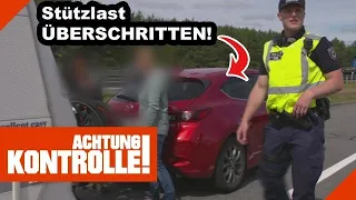 STÜTZLAST zu hoch! 🤯 UMLADEN bitte! |1/2| Kabel Eins | Achtung Kontrolle