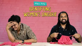 Men Try Identifying Women's Lingerie | Ok Tested