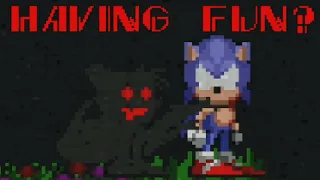 This full version of the Sonic 1 Prototype knows too much...