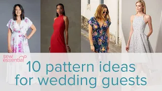 10 Sewing Pattern Ideas for Wedding Outfits