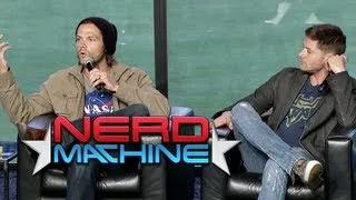 "Supernatural" Highlights: Conversation with the Cast - Nerd HQ (2013) HD - Jared Padalecki