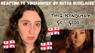 GEORGIA EUROVISION 2024 - REACTING TO ‘FIREFIGHTER’ BY NUTSA BUZALADZE (FIRST LISTEN…WOW!)