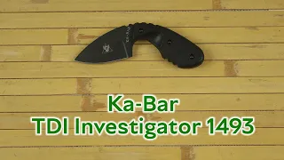 Розпаковка Ka-Bar TDI Investigator 1493 (Ka-Bar_1493)