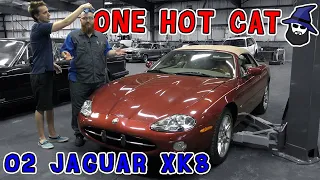 Post Purchase Inspection: The CAR WIZARD gets 2002 Jaguar XK8 in his shop. What does he find wrong?