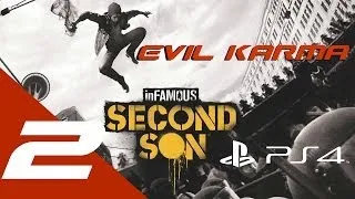 Infamous: Second Son Walkthrough Part 2 Evil Karma Let's Play Gameplay No Commentary
