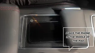 How to: Use a Wireless Charging Pad in your Acura