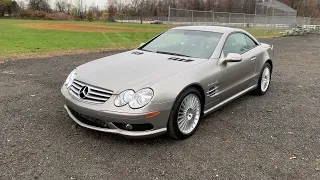 3K Mile 2003 Mercedes SL55 AMG  Walk Around, Top, Suspension