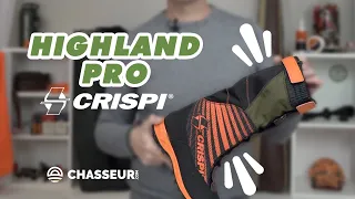 Highland Pro de Crispi : LES chaussures de chasse idéales !