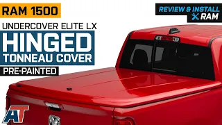 2019 RAM 1500 UnderCover Elite LX Hinged Tonneau Cover - Pre-Painted Review & Install