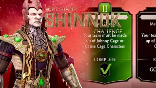 Mortal Kombat Mobile - Bone Shaper SHINNOK Elder Challenge