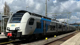 ODEG RE9 Mitfahrt von Lietzow (Rügen) bis Stralsund Hbf im Siemens Desiro ML