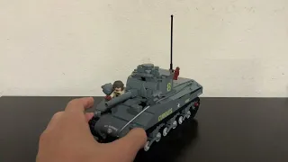 NEW Brickmania M4 Sherman Review! | Full Walkthrough