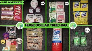 ALL⭐️NEW⭐️HUGE DOLLAR TREE HAUL 3/31/20~Name Brand Finds~Plus Dollar Tree GIVEAWAY 🔥MUST WATCH HAUL!