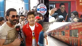 Akshay Kumar's Unbelivable SURPRISE Eηtry In Train@Borivali Stn. for HF 4 Movie Make FANS go CRAZZY