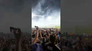 Hinchada Argentina "Muchachos" en el Monumental. Argentina vs Panamá.