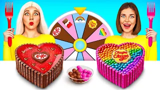 Desafio da Decoração de Bolos: Rico vs Pobre | Guerra Com Comida de Chocolate por RATATA POWER