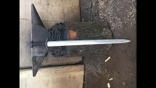 Forging a Viking sword by hand part 3: heat treat, final assembly and testing