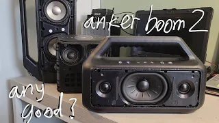 Anker Boom 2 Bluetooth Speaker Review & Teardown