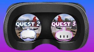 Meta Quest 3 Graphics Comparison on Population One VR