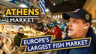 The UNEXPECTED Athens Central Market HUNT 🇬🇷