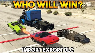 GTA 5 ONLINE : IMPORT EXPORT DLC TUG OF WAR (WHO WILL WIN?)