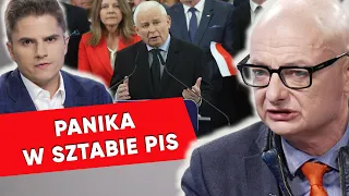 "65 proc. Polaków chce zmiany władzy". Kaczyński w opałach. Kamiński: Spin doktorzy PiS są w panice