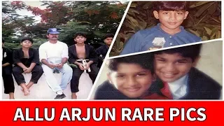 Allu Arjun Family Photos with Wife Sneha Reddy, Son Ayaan, Daughter Arha Pics