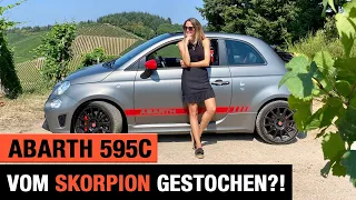 Abarth 595 Cabrio Competizione (2020) 🦂💥 Vom Skorpion gestochen?! Review | Test | Sound | POV 🇮🇹