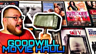 🔨⚡zed is WORTHY!⚡// GOODWILL MOVIE HAUL!! | zed collects