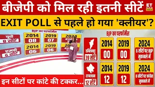 Exit Poll से पहले जानिए कहां किसको मिलेगी कितनी सीटें! 2024 Election Result | PM Modi |Indi Alliance