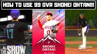 How to USE 99 Ovr SHOHEI OHTANI to his FULL POTENTIAL with this 200 IQ TRICK! SP & OUTFIELDER!