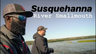 The Search For GIANT River Smallmouth | Straight Up Fishing Susquehanna River