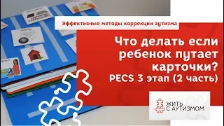 Ребенок путает карточки PECS? 3 ЭТАП PECS (часть 2)