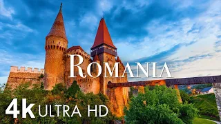 ROMANIA 4K | Ultra HD film | Drone footages with Relaxing Music | IRISH RELAXATION