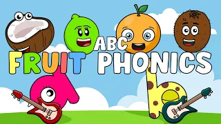 Abc Fruit Phonics Song | Sing-Along Lyrics by English Tree TV