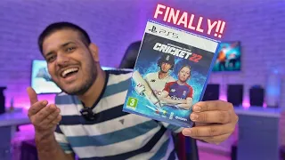 CRICKET 22 (PS5) - UNBOXING, INSTALLATION & GAMEPLAY 😍