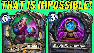 Can Hearthstone's AI Find the OTK?! Magic Wisdomball Combo!