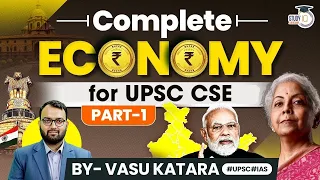 Indian Economy Marathon: Concepts + MCQs | UPSC Prelims 2024 | Part -1 | StudyIQ IAS