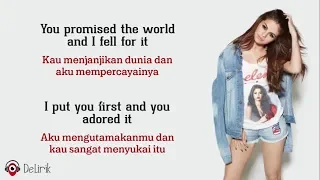 Lose You To Love Me - Selena Gomez (Lyrics video dan terjemahan)