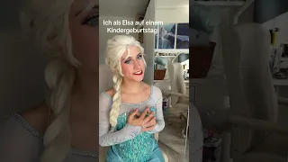 Das hab ich nicht erwartet 😳 #elsa#lustig#comedy#stiry#elsacosplay#kindergeburtstag#eiskönigin