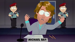 South Park Imagination Land -  M Night Michael Bay & Mel Gibson Help The Gov