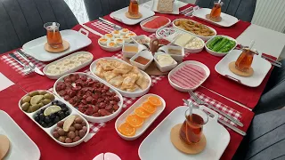 Kahvaltı Masası Hazırlığı 💯 Pratik ve Lezzetli Kahvaltılık tarifler 👌 Kahvaltı sunumları