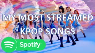 [TOP 30] My MOST STREAMED KPOP Songs on SPOTIFY • July 2021