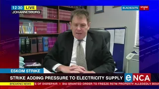Discussion | Eskom strike adding pressure to electricity supply