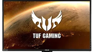 ASUS TUF GAMING VG27AQ распаковка и мини обзор доступного монитора для про геймера