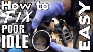 How to, Honda 2.4L Idle Air Control Valve, idles Poorly  #117