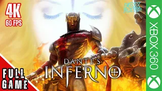 Dante's Inferno XBOX 360 (4K60fps) Longplay Full Game No Commentary