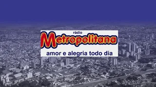 Prefixo Rádio Metropolitana FM 101,9 Mhz Taubaté e 99,1 Mhz Guaratinguetá SP