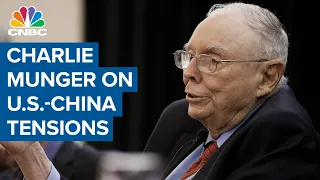 Charlie Munger on U.S-China tensions: Both sides are equally 'guilty of being stupid'